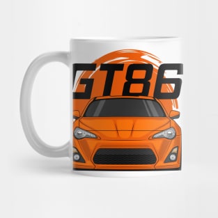 Front Orange GT86 MK1 Pre JDM Mug